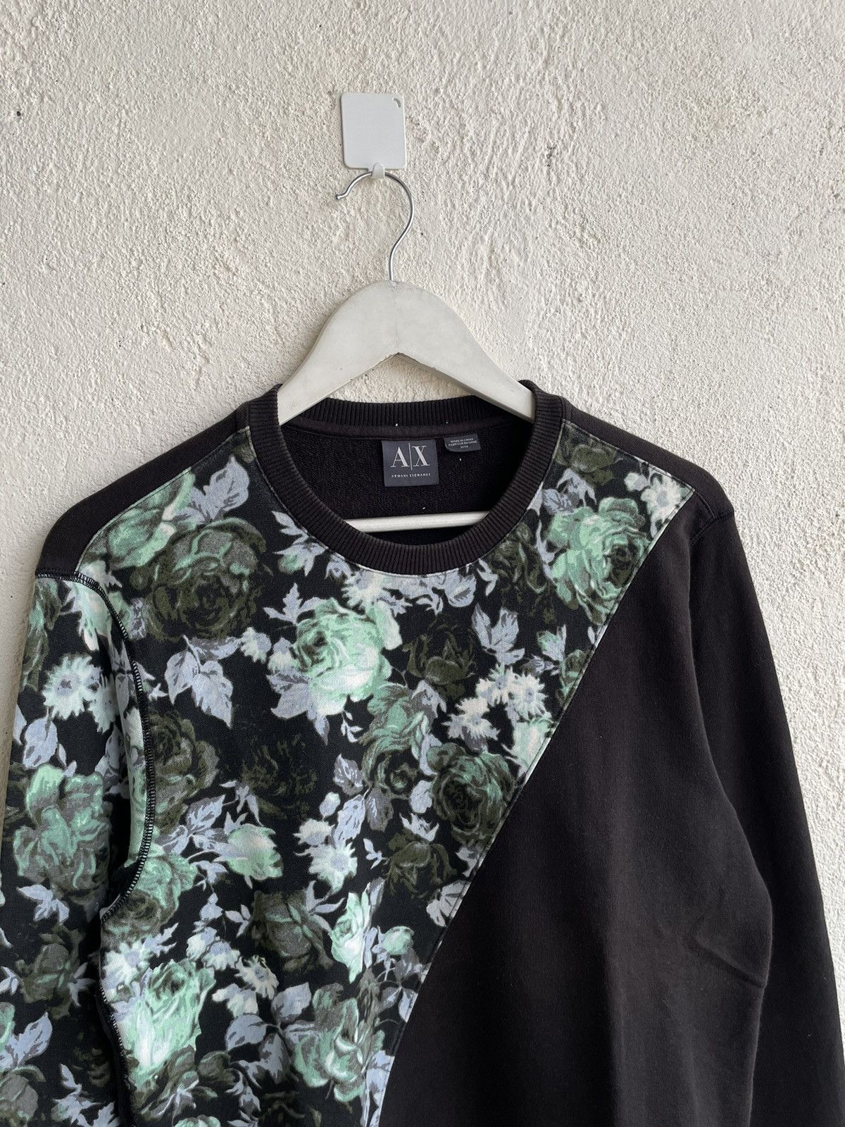 Emporio Armani × Giorgio Armani 2000s emprorio armani floral sweatshirt Size US M / EU 48-50 / 2 - 2 Thumbnail