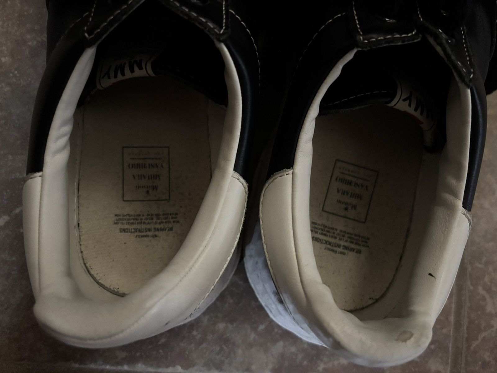 Maison MIHARA YASUHIRO Maison Mihara Yasuhiro Blakey OG Sole Leather Low Size US 12 / EU 45 - 8 Thumbnail