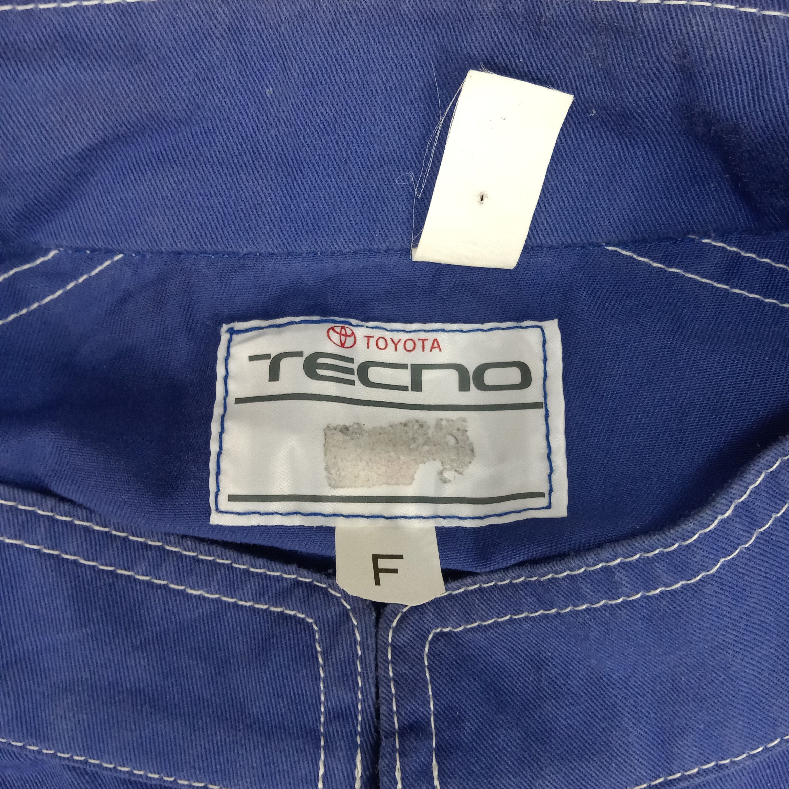 Japanese Brand × Vintage Toyota Tecno Japanese Racing Team Coverall Jacket Size US XXL / EU 58 / 5 - 8 Thumbnail