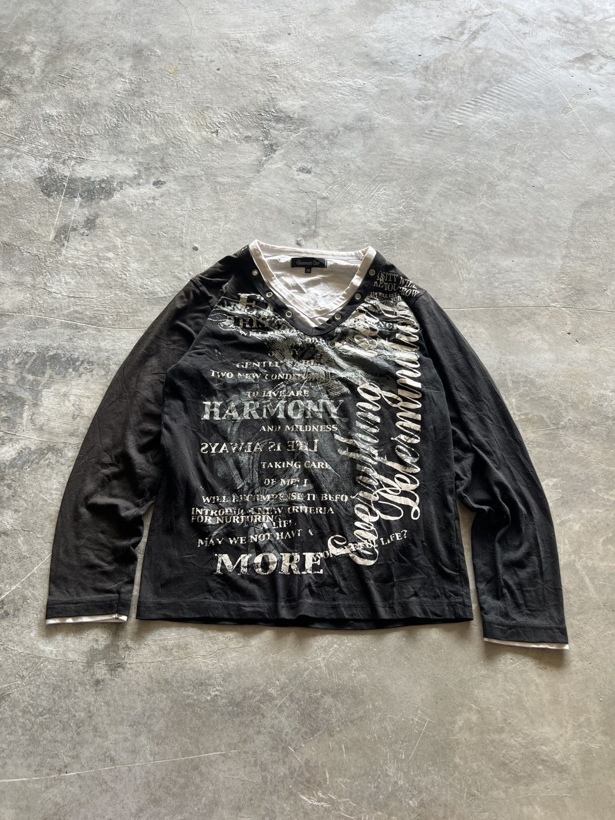 Hysteric Glamour y2k poem beaumont carr punk goth grunge style Size US M / EU 48-50 / 2 - 1 Thumbnail