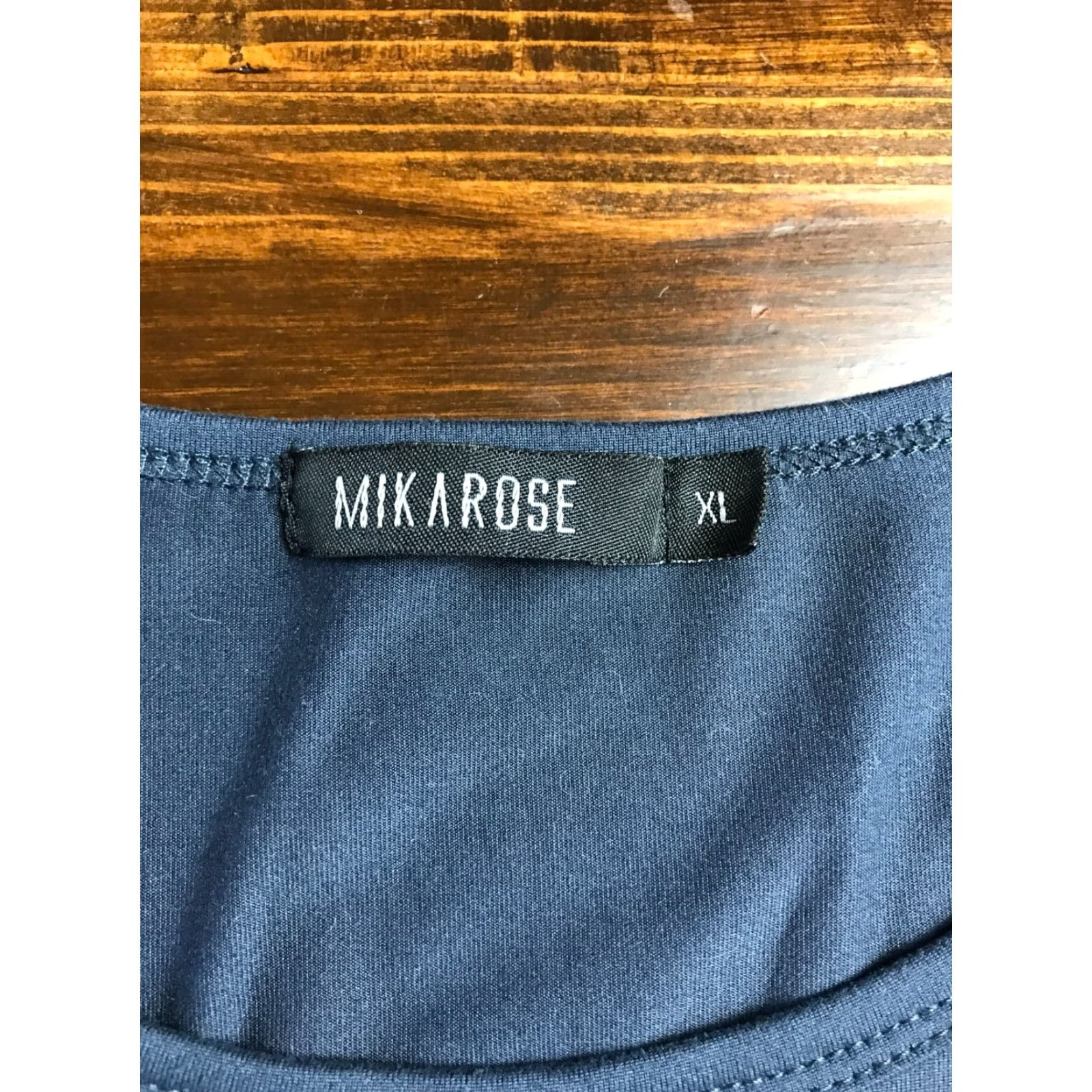 Vintage Mikarose Shirt Women's XL Gray Short Sleeve Casual T-Shirt Modern Size XL / US 12-14 / IT 48-50 - 5 Thumbnail