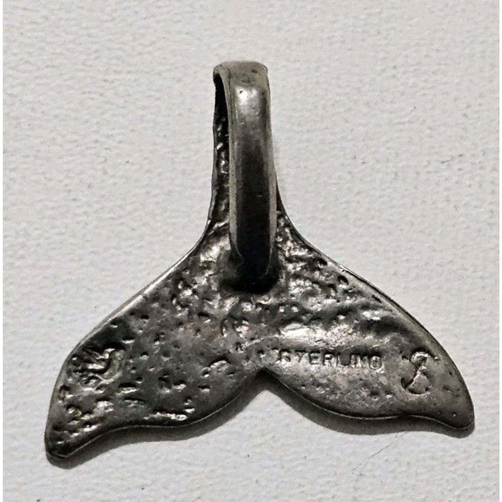 Other Sterling Silver 925 Whale Tail Slide Pendant Size ONE SIZE - 7 Thumbnail