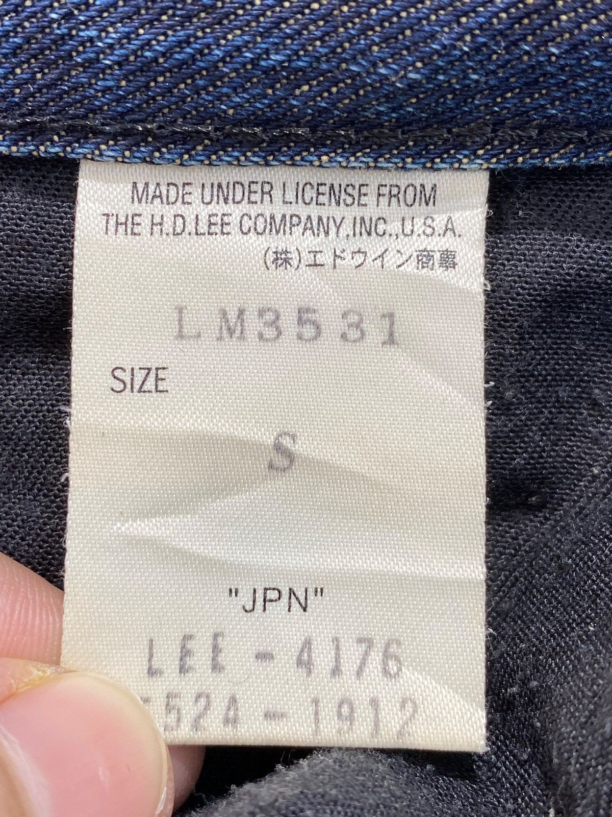 Lee Lee Riders Brand Faded Wash Distress Style Jeans Size US 30 / EU 46 - 14 Thumbnail