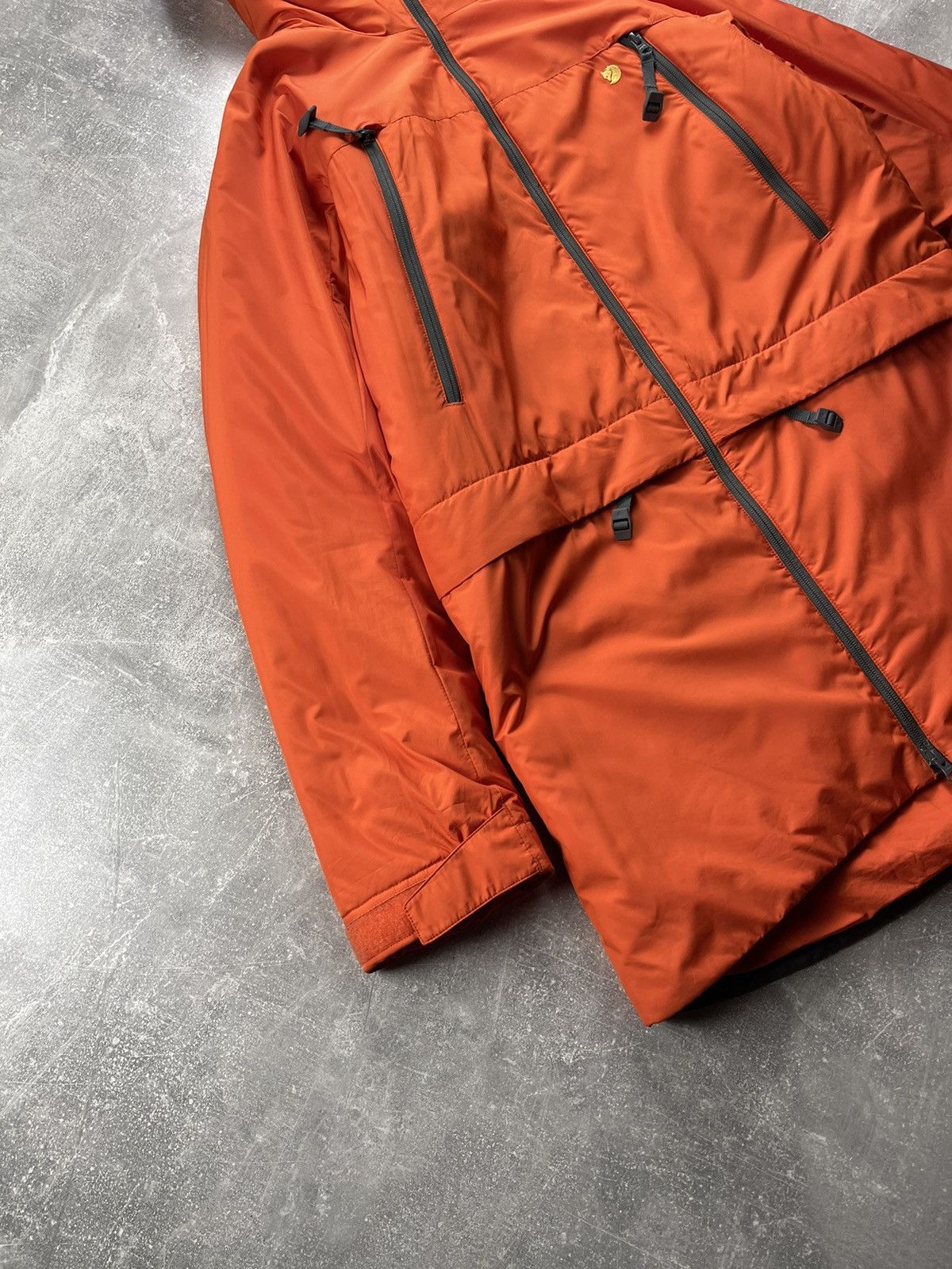 Fjallraven Fjällräven Technical Hooded Parka Jacket Burnt Orange Size S / US 4 / IT 40 - 6 Thumbnail