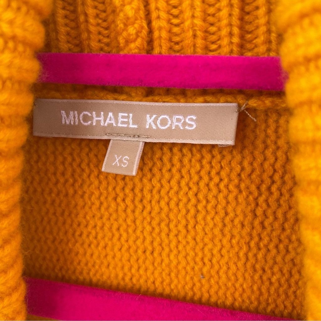 Michael Kors Michael Kors Collection Crop Sweater Cashmere/Wool Size XS Size XS / US 0-2 / IT 36-38 - 6 Thumbnail