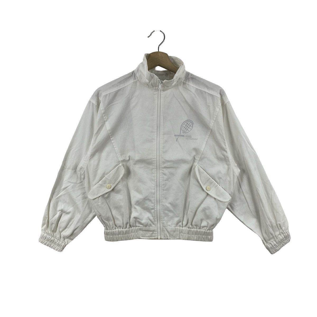 Vintage Vintage ROSSIGNOL TENNIS INTERNATIONAL Track Jacket Size M / US 6-8 / IT 42-44 - 1 Thumbnail