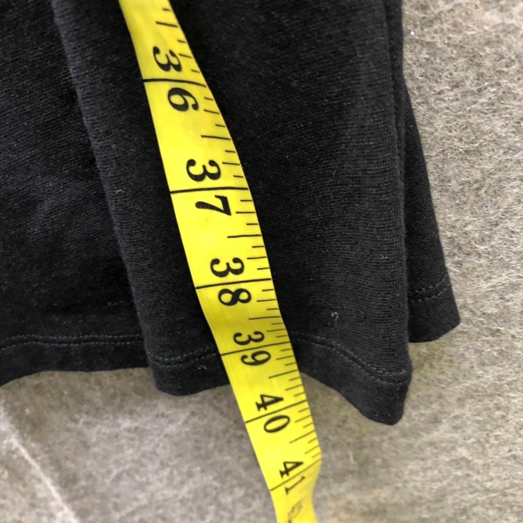 Uniqlo Uniqlo Dress Womens S Short Sleeve Padded Crewneck T Shirt Knee Length Black Knit Cotton Blend Bra Dress Vintage No Size S / US 4 / IT 40 - 6 Thumbnail