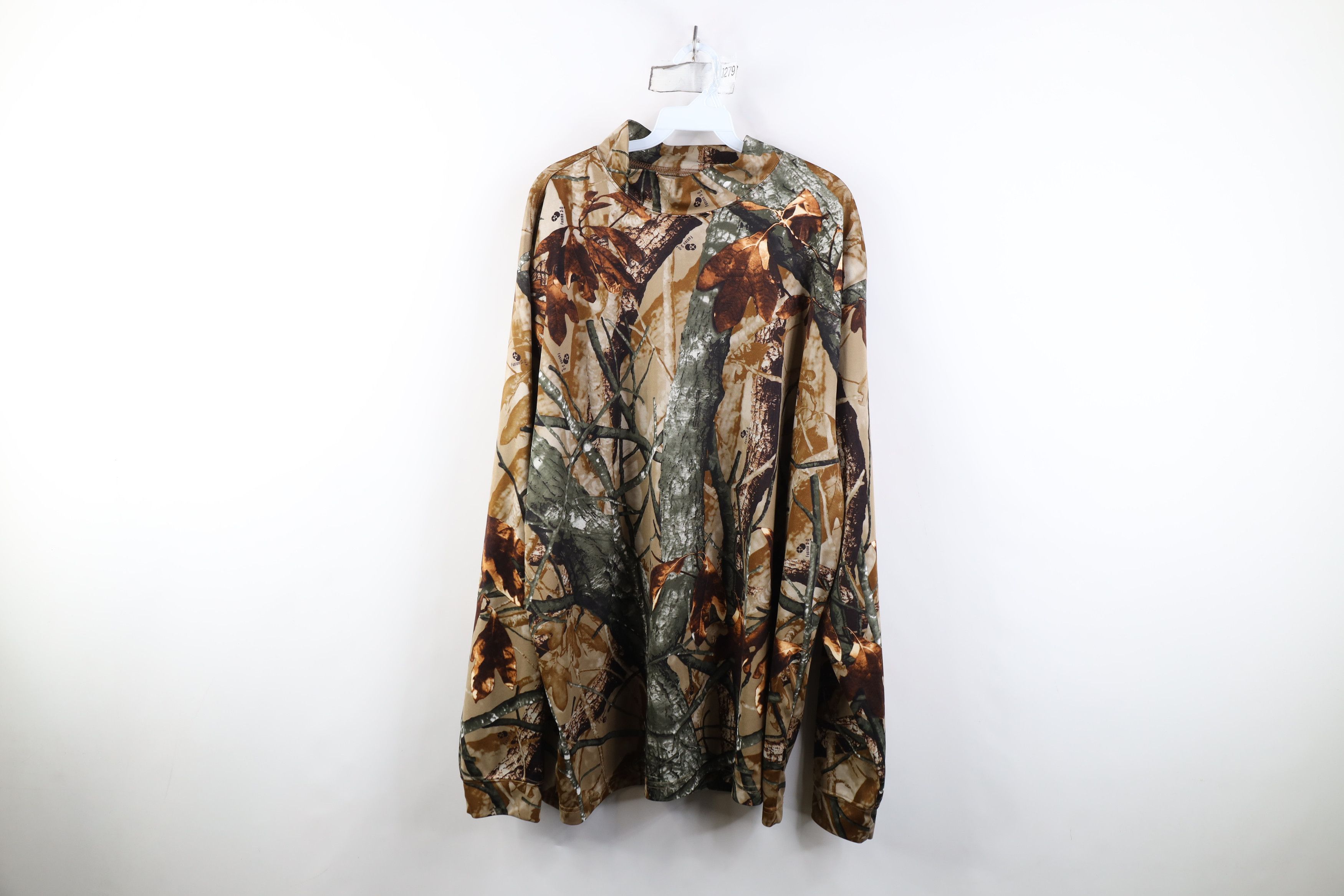 Vintage Vintage Y2K Streetwear Knit Mock Neck Long Sleeve T-Shirt Size US XXL / EU 58 / 5 - 1 Thumbnail