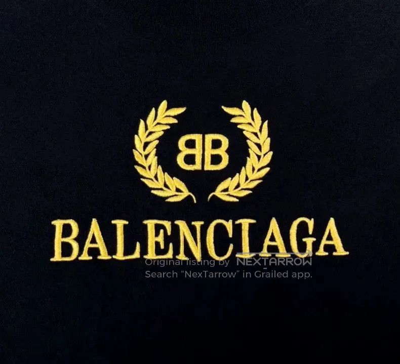 Balenciaga Balenciaga Embroidered Logo Turtleneck Sweater. Size US S / EU 44-46 / 1 - 5 Thumbnail