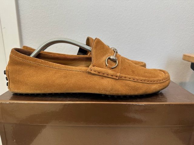 Gucci Gucci Suede Horsebit Drivers Size US 10 / EU 43 - 1 Thumbnail