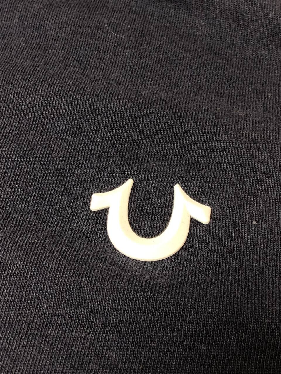 True Religion × Vintage True Religion Big Logo Denim Y2K Japanese USA T Shirt Size US L / EU 52-54 / 3 - 6 Thumbnail