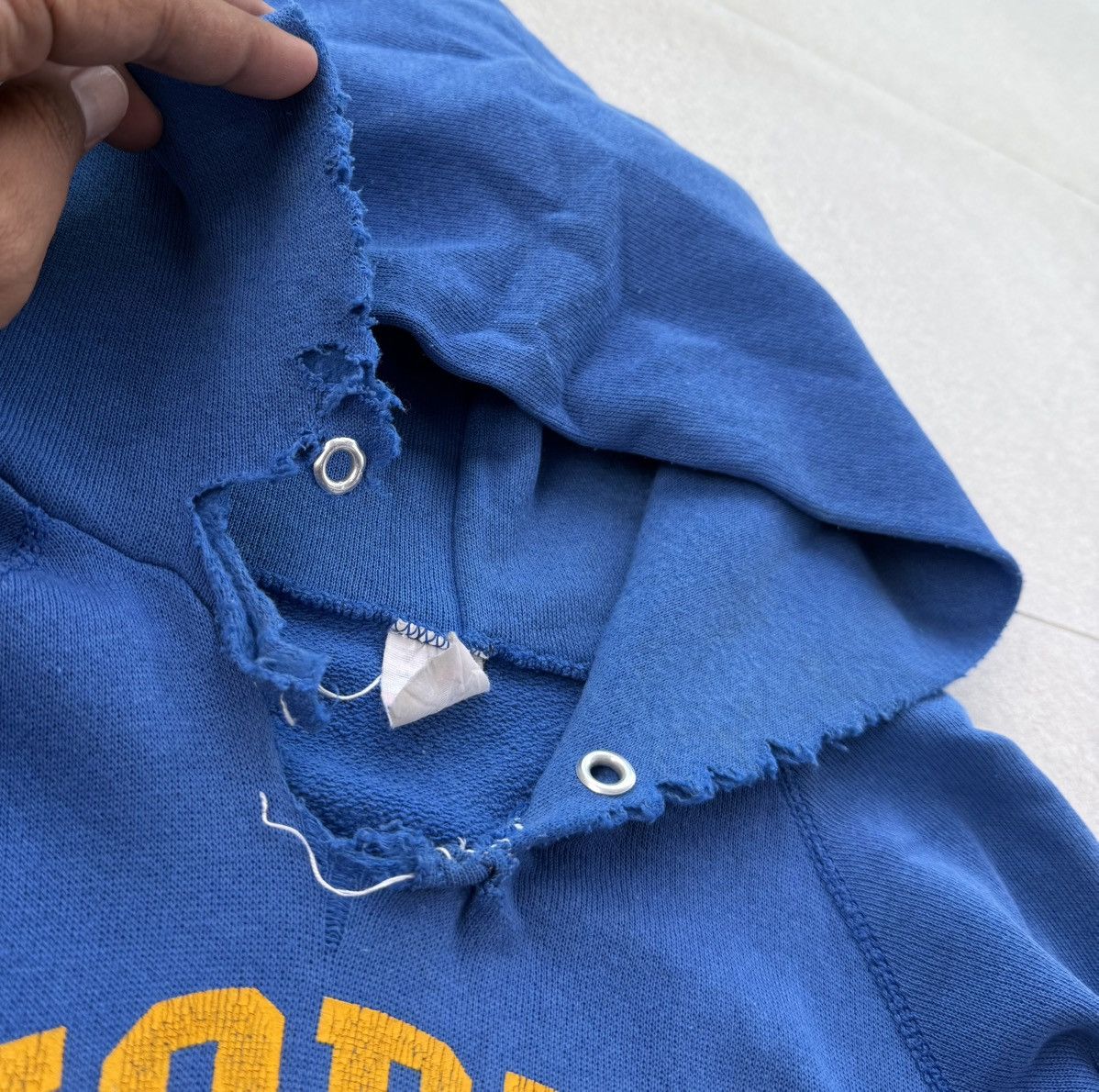 Vintage Vintage 70s distressed "NORTH 42 CAROLINA" Sweatshirt Hoodie Size US L / EU 52-54 / 3 - 12 Thumbnail