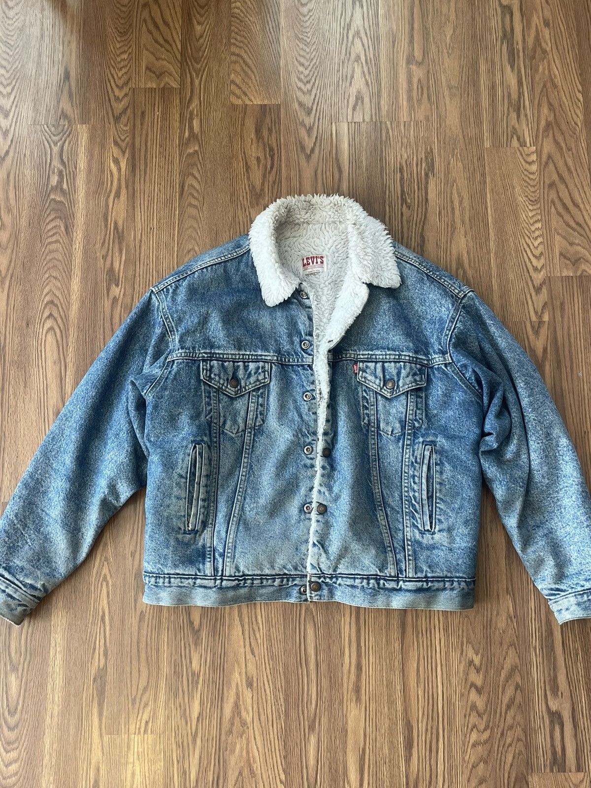 Levi's × Vintage Vintage Levi’s Denim jacket Size US L / EU 52-54 / 3 - 1 Thumbnail