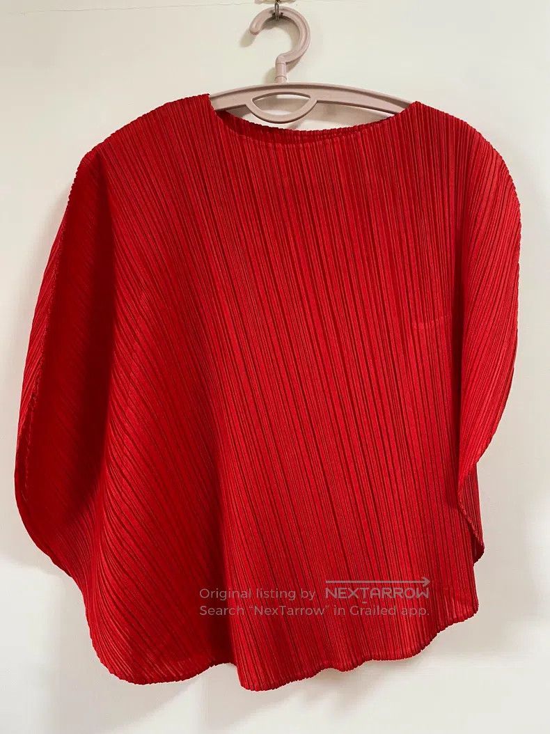 Issey Miyake Issey Miyake Issey Miyake Issey Miyake Disc Top JK521 Size L / US 10 / IT 46 - 4 Thumbnail