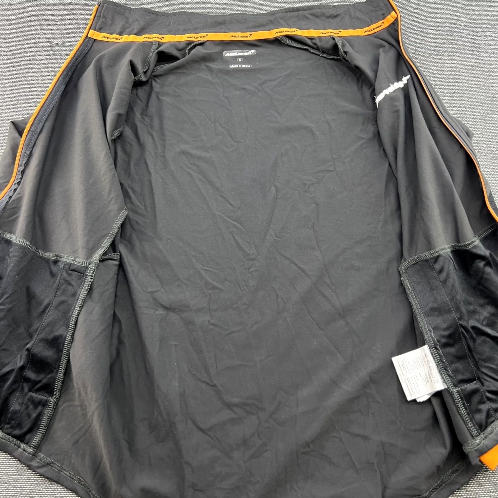 Vintage McLaren Racing Jacket Mens Small Full Zip Gray F1 Softshell Size US S / EU 44-46 / 1 - 4 Thumbnail