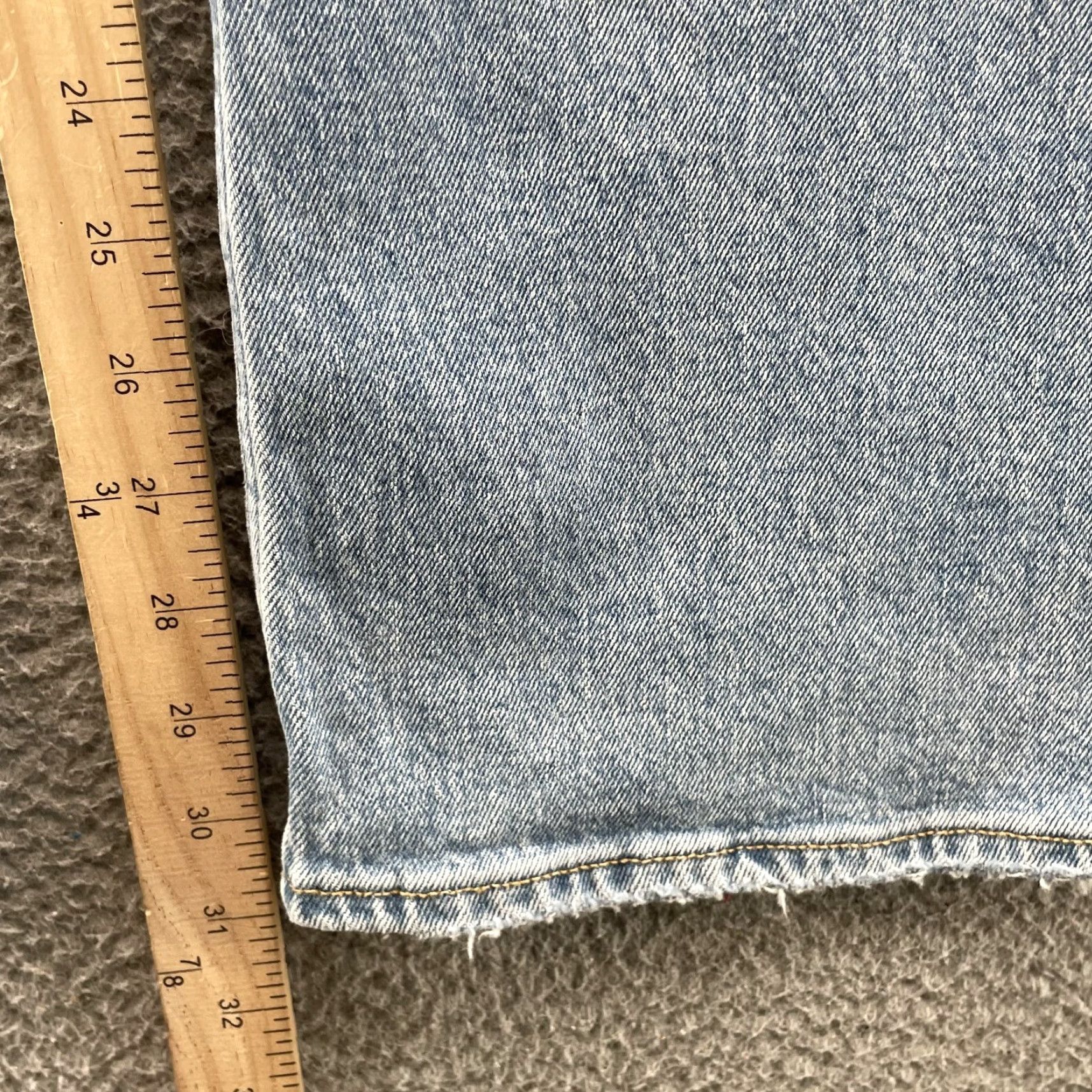 Abercrombie & Fitch VINTAGE Abercrombie & Fitch Vintage 70s Flare Jeans Women's 16 Western Y2 Cowboy Cowgirl Rodeo Blue Denim 5-Pocket Slim Fit Adult Womens jeans Size 38" / US 16 / IT 52 - 4 Thumbnail