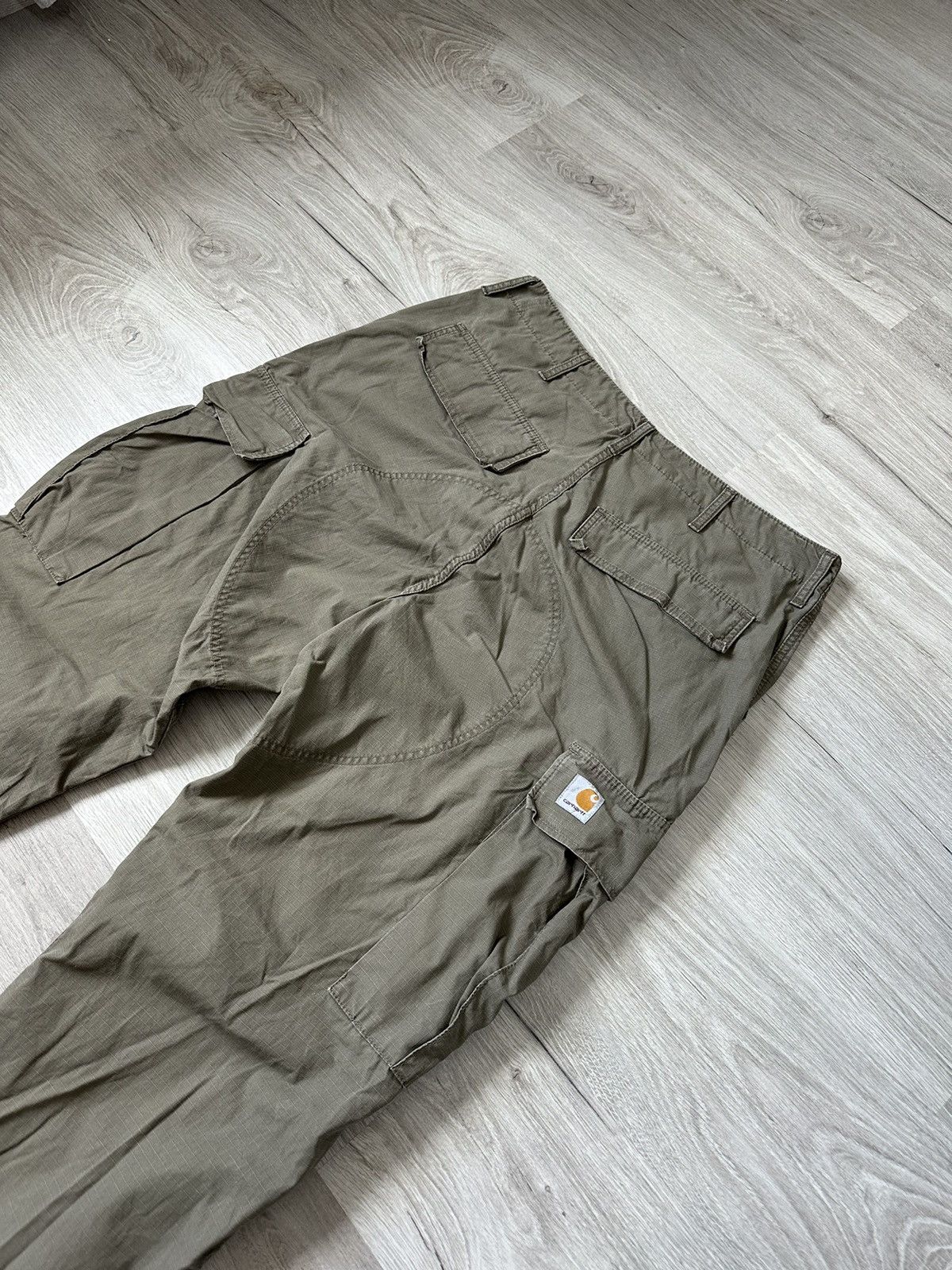 Pre-owned Carhartt X Vintage Men's Cargo Pants Carhartt Size:36/34 In White