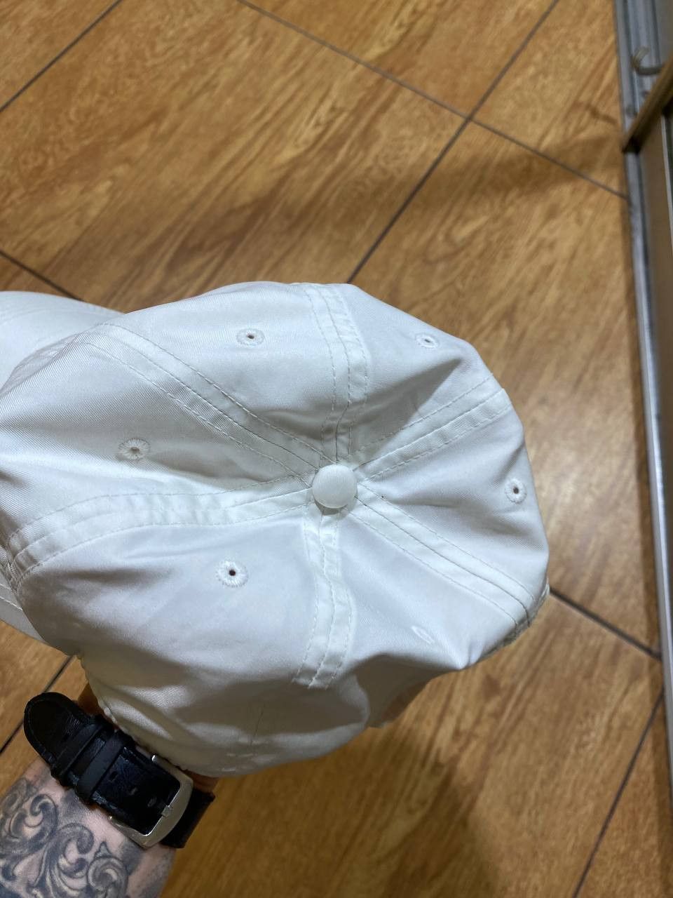 Nike Hats white Vintage Nike Cap Y2K metal logo streetwear Size ONE SIZE - 11 Thumbnail
