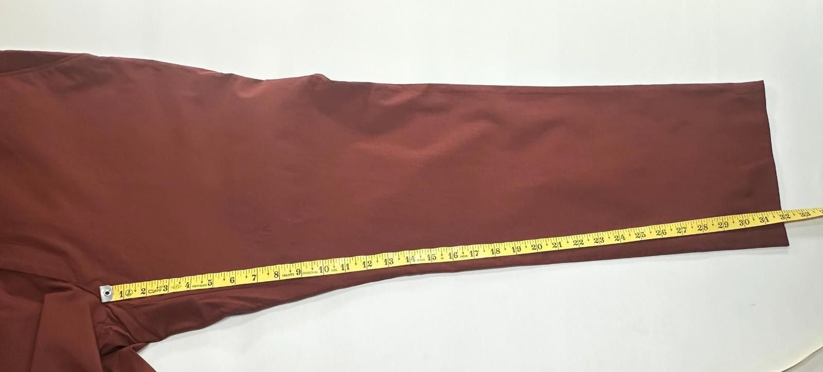 Tommy Hilfiger Tommy Hilfiger Flat Front Straight Leg Chinos Red Mens 42/30 Size US 42 / EU 58 - 5 Thumbnail