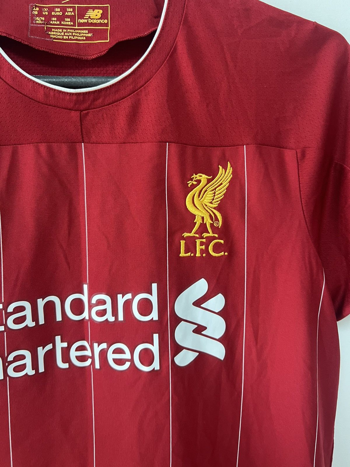 New Balance Liverpool 2019/20 Home Football Shirt Jersey New Balance YXL Size US XS / EU 42 / 0 - 8 Thumbnail