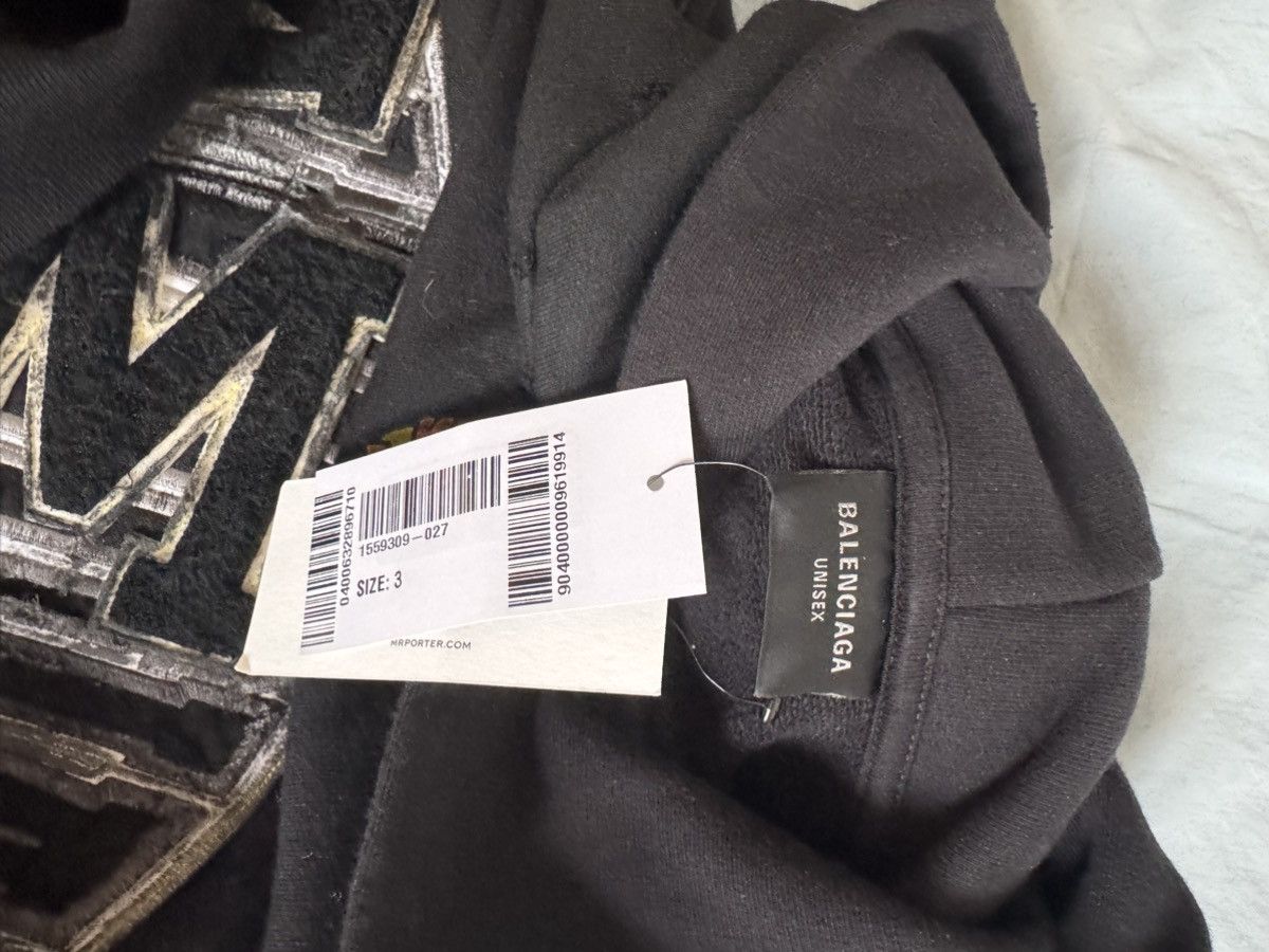 Balenciaga Balenciaga graffiti hoodie Size US L / EU 52-54 / 3 - 6 Thumbnail
