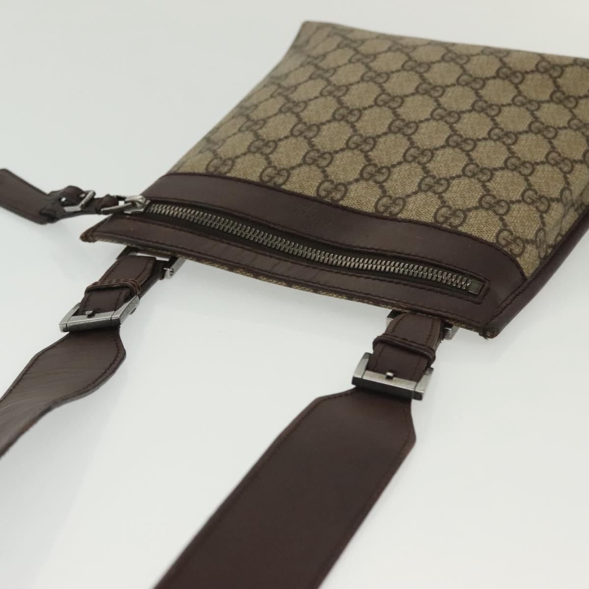 Gucci GUCCI GG Supreme Shoulder Bag Pvc Beige Silver Size ONE SIZE - 6 Thumbnail