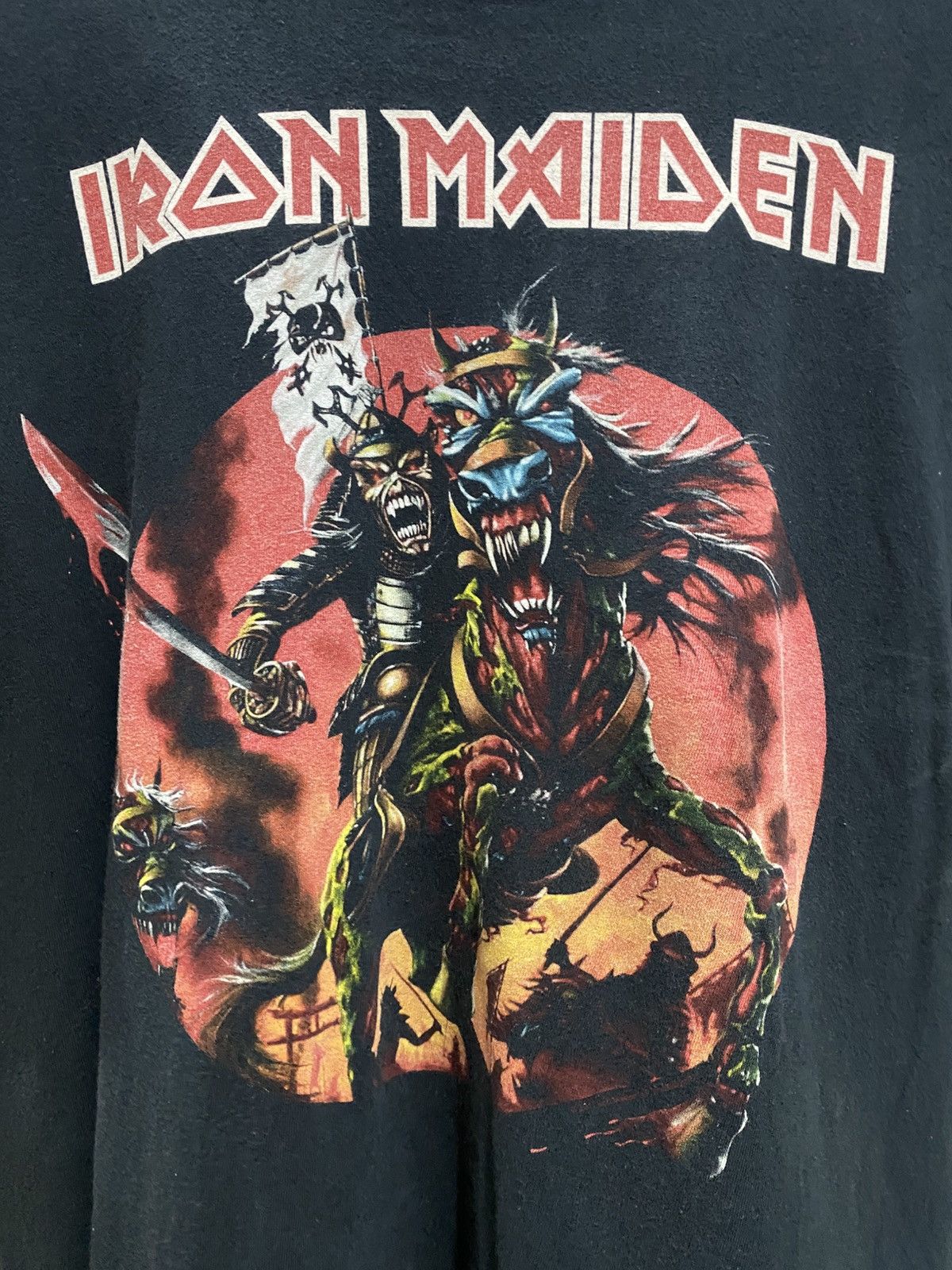 Iron Maiden Iron Maiden 2011 "The Final Frontier" Japan Tour T-shirt Size US XL / EU 56 / 4 - 3 Thumbnail
