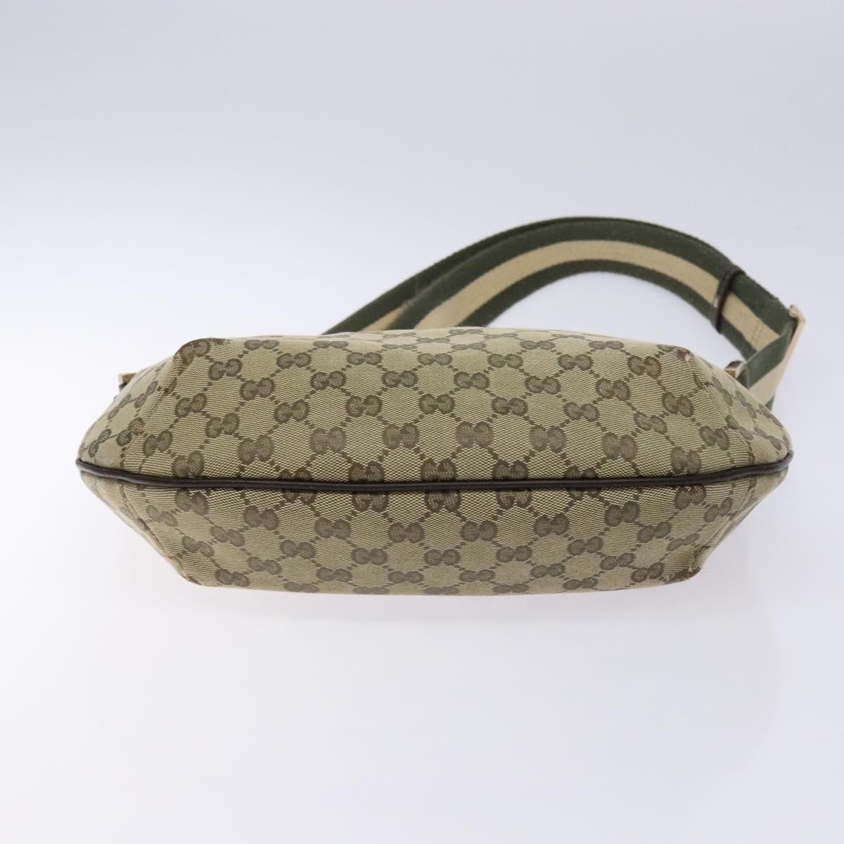Gucci GUCCI GG Canvas Shoulder Bag Beige Gold Size ONE SIZE - 9 Thumbnail