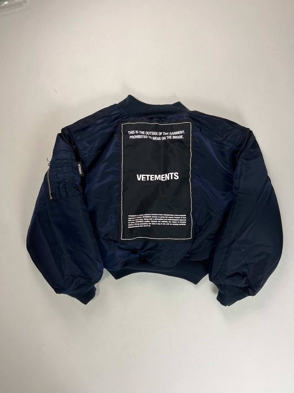 Vetements *REVERSIBLE* Vetements x Alpha Industrie Big Patch Bomber Size US XS / EU 42 / 0 - 1 Thumbnail