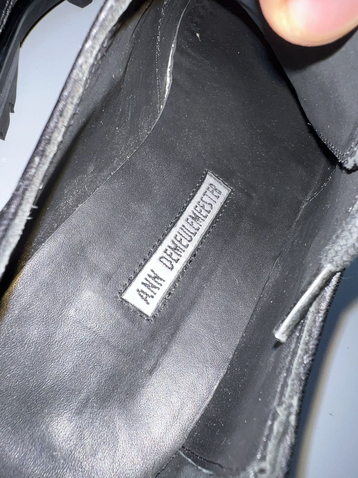 Ann Demeulemeester Ann Demeulemeester Commando Sole Derbies Size US 7.5 / IT 37.5 - 10 Thumbnail