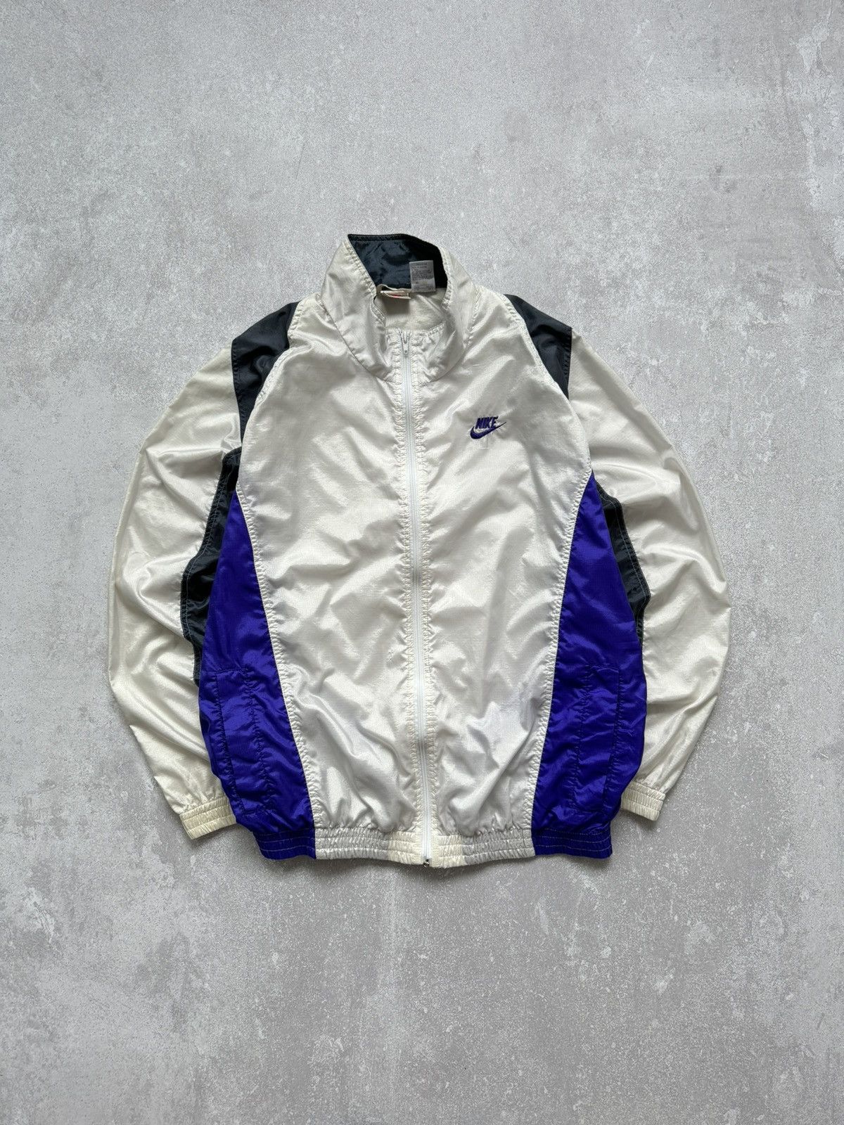 Vintage Nike 90s Nylon Track Jacket