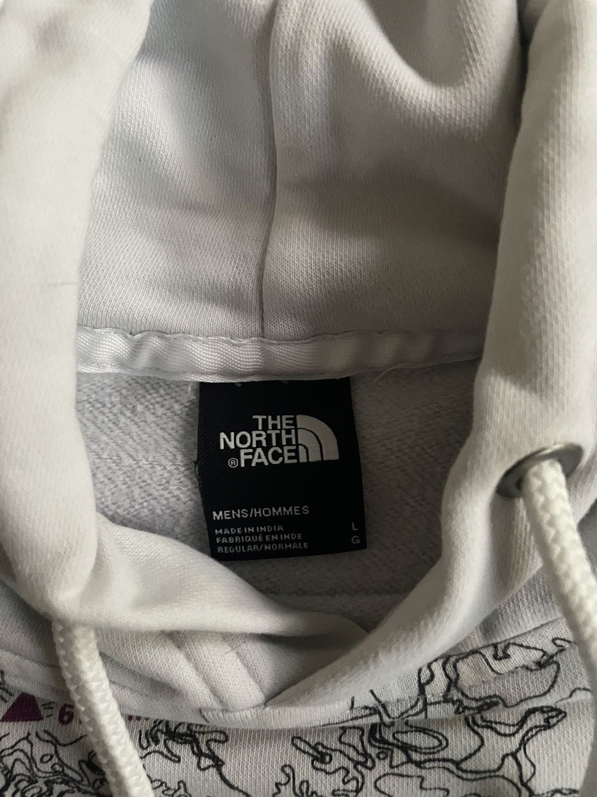 The North Face North Face Map Hoodie White L Size US L / EU 52-54 / 3 - 5 Thumbnail