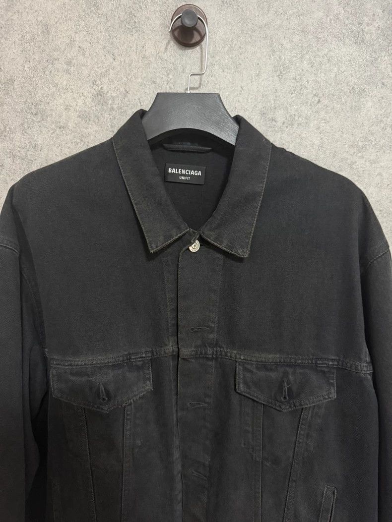 Balenciaga Balenciaga Solid Color Graffiti Single-Breasted Notch Lape Size US S / EU 44-46 / 1 - 4 Thumbnail