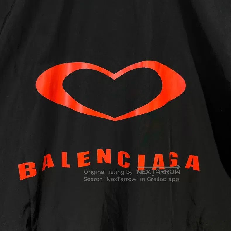 Balenciaga Balenciaga Qixi Festival Limited Love Heart Logo Jacket Size US M / EU 48-50 / 2 - 4 Thumbnail