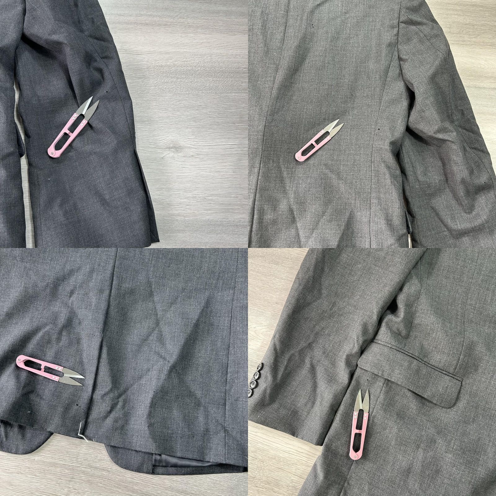 Jos. A. Bank Jos. A. Bank Blazer Mens 42L Gray Classic Collection Wool 2 Button Sport Coat Size 42R - 8 Thumbnail