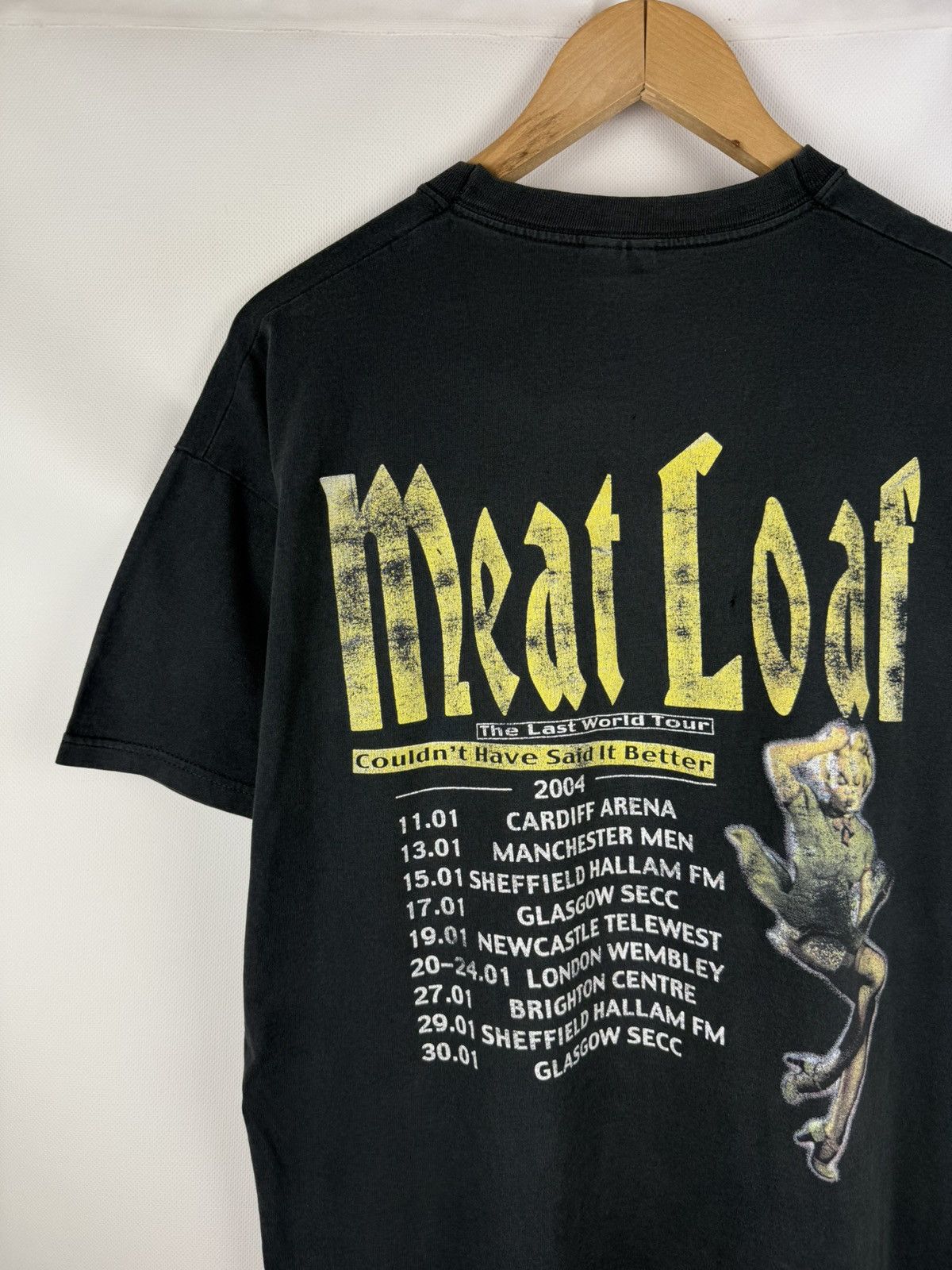 Band Tees Meat Loaf The Last World Tour VTG 2004 Band Graphic T Shirt Size US L / EU 52-54 / 3 - 15 Thumbnail