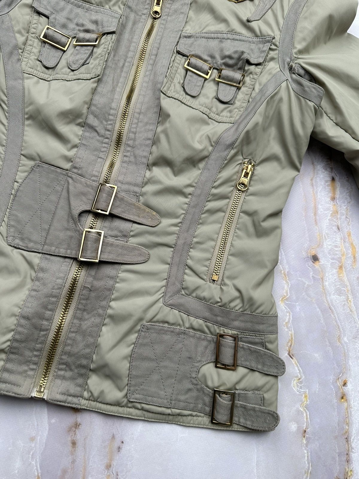 Japanese Brand Vintage Jacket With Straps Size S / US 4 / IT 40 - 6 Thumbnail