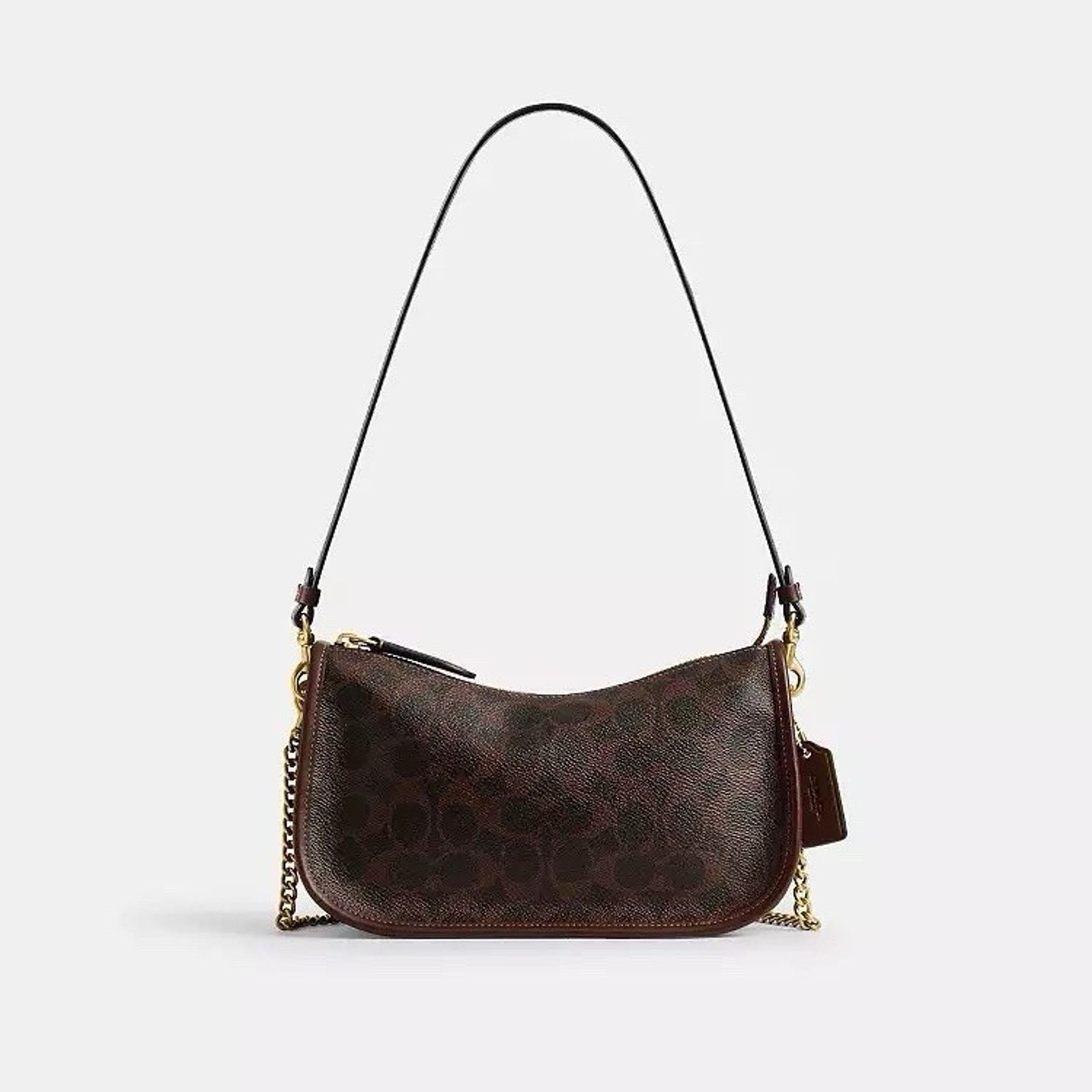 Coach NWT COACH Waverly Bag Shoulder Bag CCC38 Brass/Maple Size ONE SIZE - 7 Thumbnail
