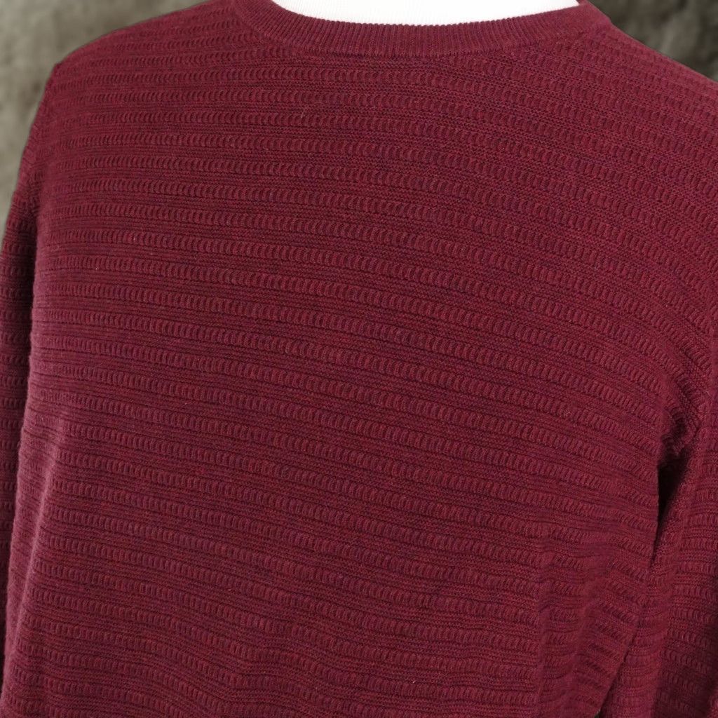 Jos. A. Bank Jos. A. Bank 1905 Sweater Mens Large Red 100% Cotton Crewneck Knit Pullover Knit Solid Crew Neck Long Sleeve Casual Size US L / EU 52-54 / 3 - 1 Thumbnail