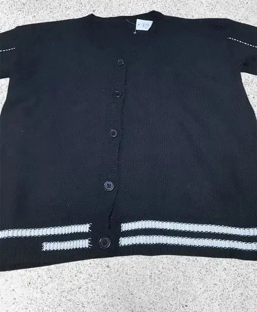 Japanese Brand Latest Collection Hype Black Cardigan Knitwear Jumper Size US L / EU 52-54 / 3 - 2 Thumbnail