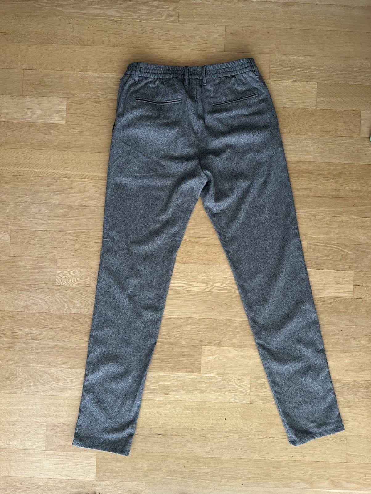 Incotex Incotex Trousers Drawstring Wool Size US 34 / EU 50 - 4 Thumbnail