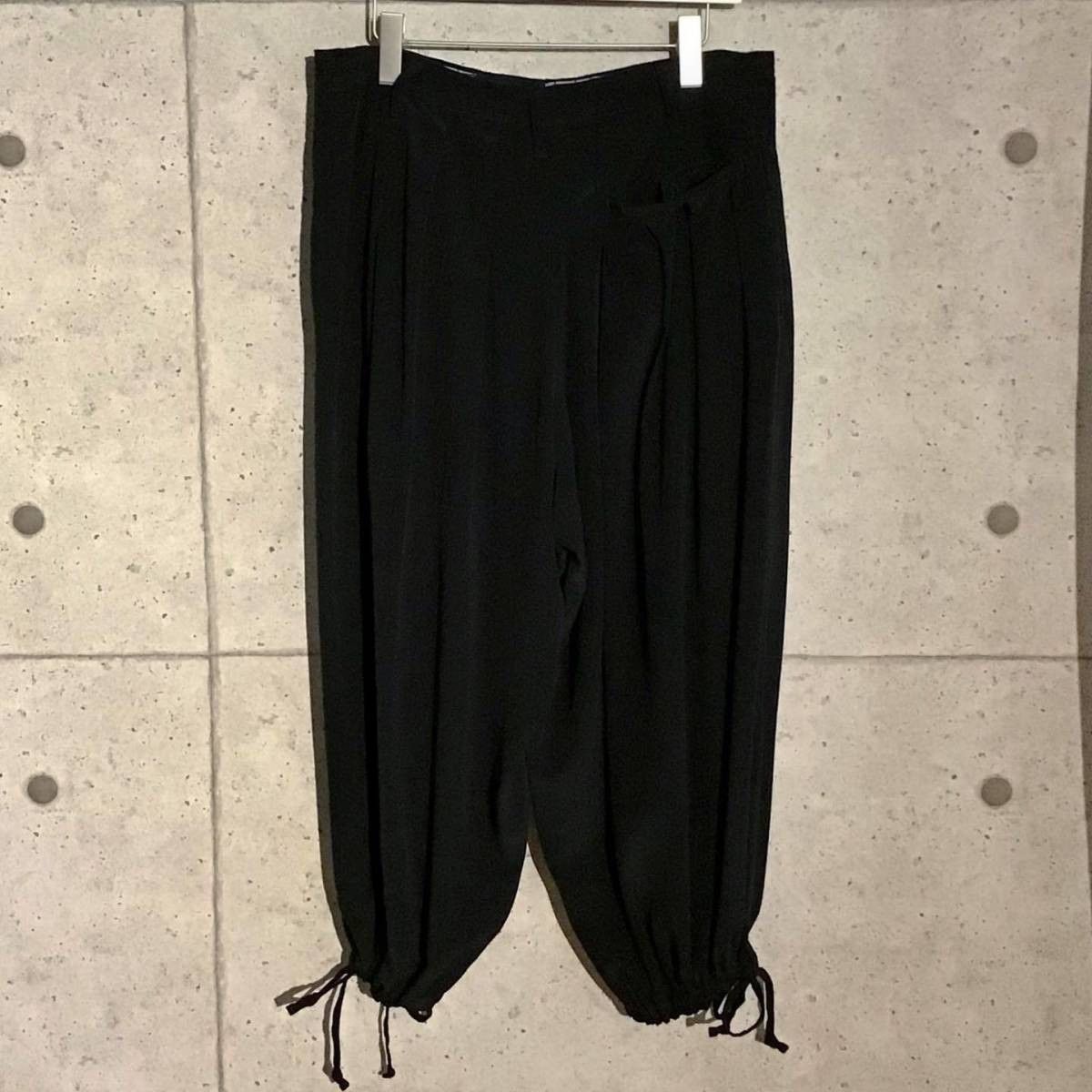 Yohji Yamamoto POUR HOMME 19ss silk baloon pants HH-P74-401 Size US 35 - 3 Thumbnail