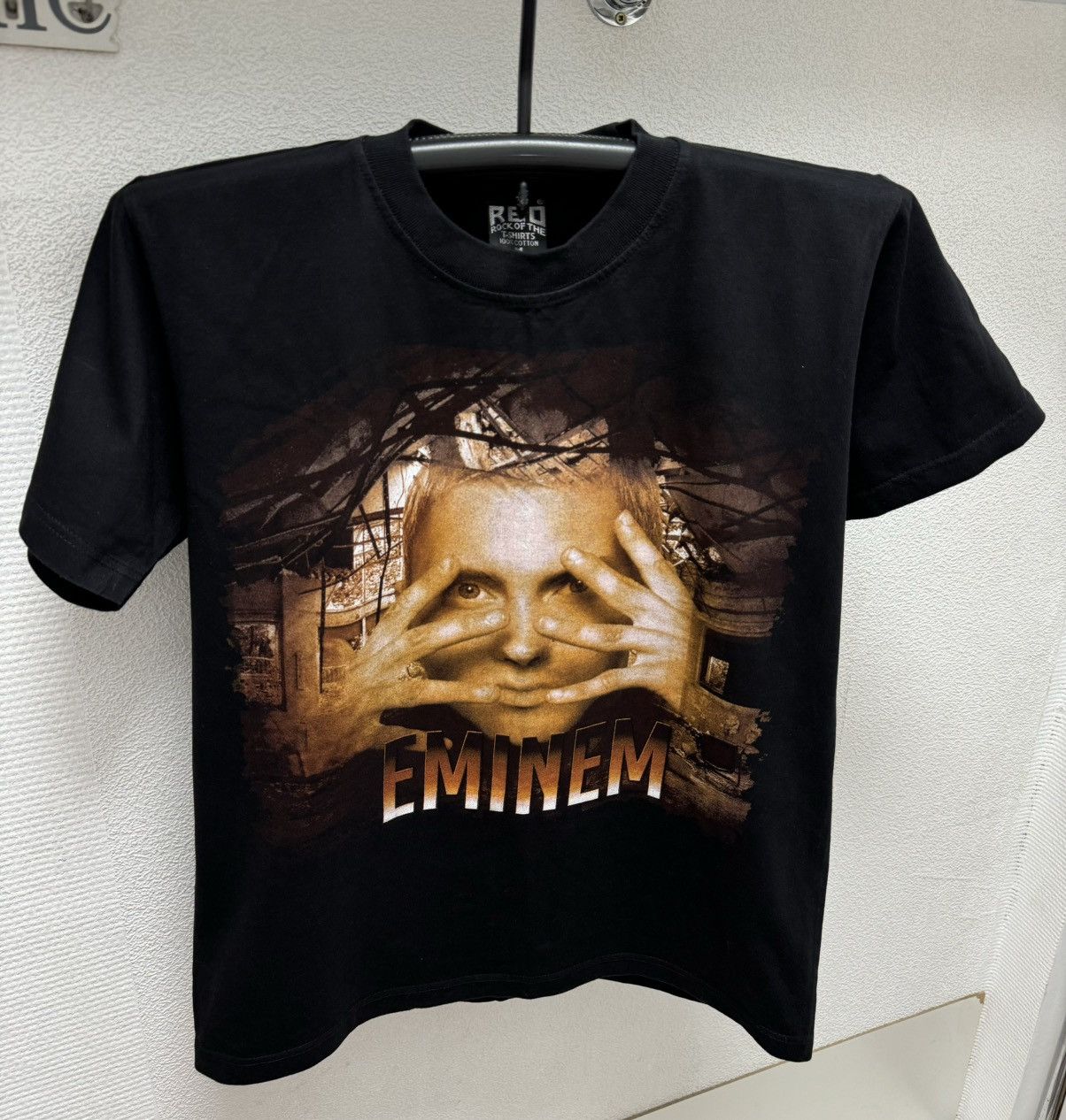 Eminem Eminem vintage single t-shirt M sz 1990th Slim Shaddy Size US XL / EU 56 / 4 - 1 Thumbnail