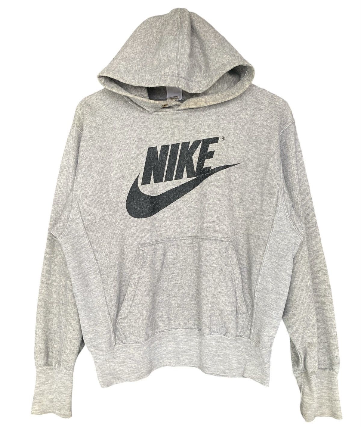 Vintage 90s NIKE Grey Tag Hoodie Sweatshirt