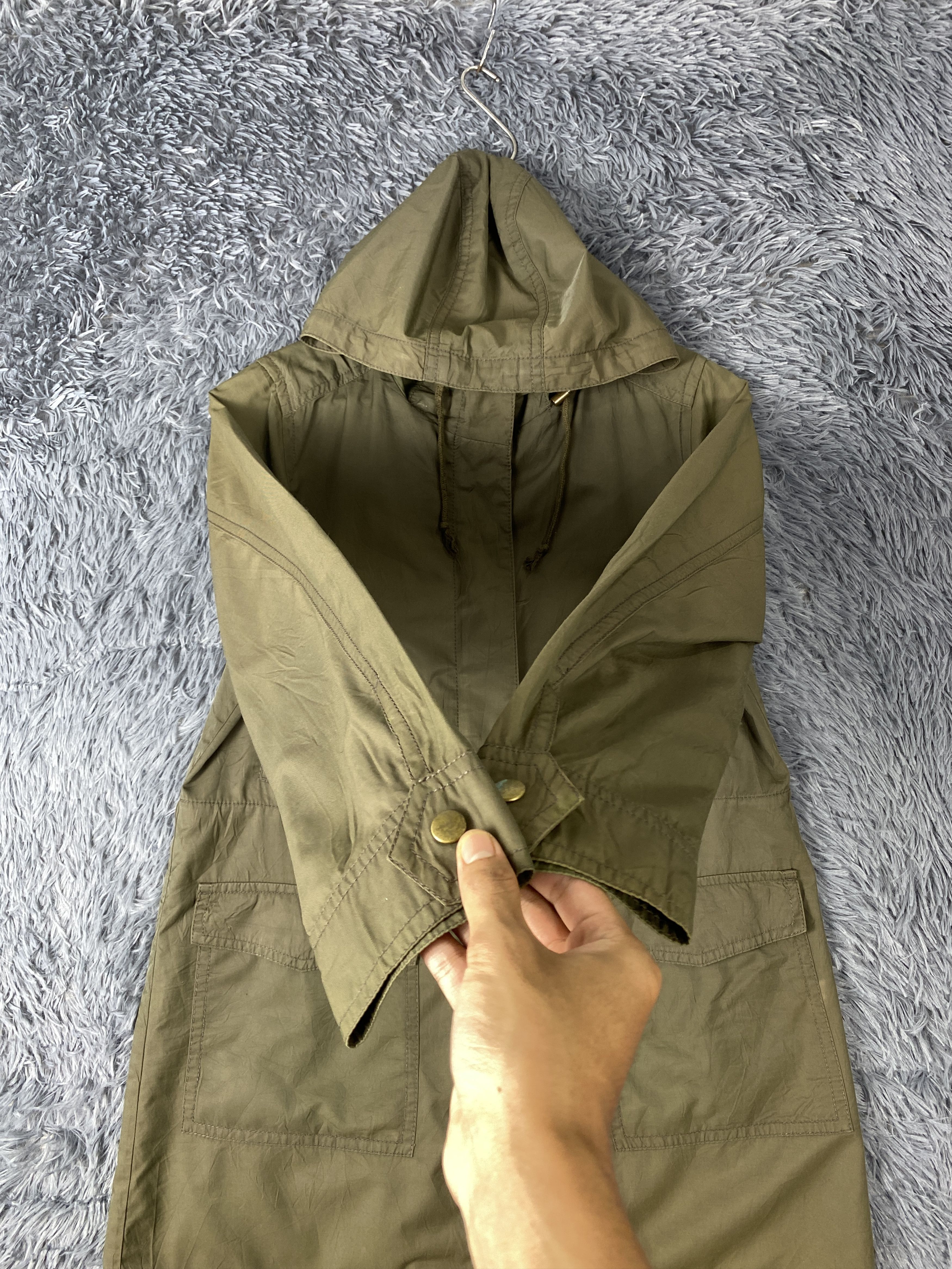 Uniqlo × Vintage Vintage Uniqlo Hoodie Parkas Jacket Size US XXS / EU 40 - 7 Thumbnail