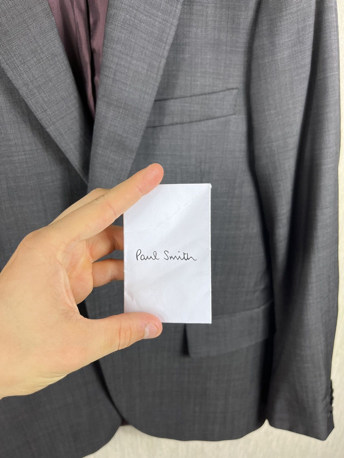 Designer × Paul Smith Paul Smith Soho Fit blazer wool jacket casual designer Size 40R - 19 Thumbnail