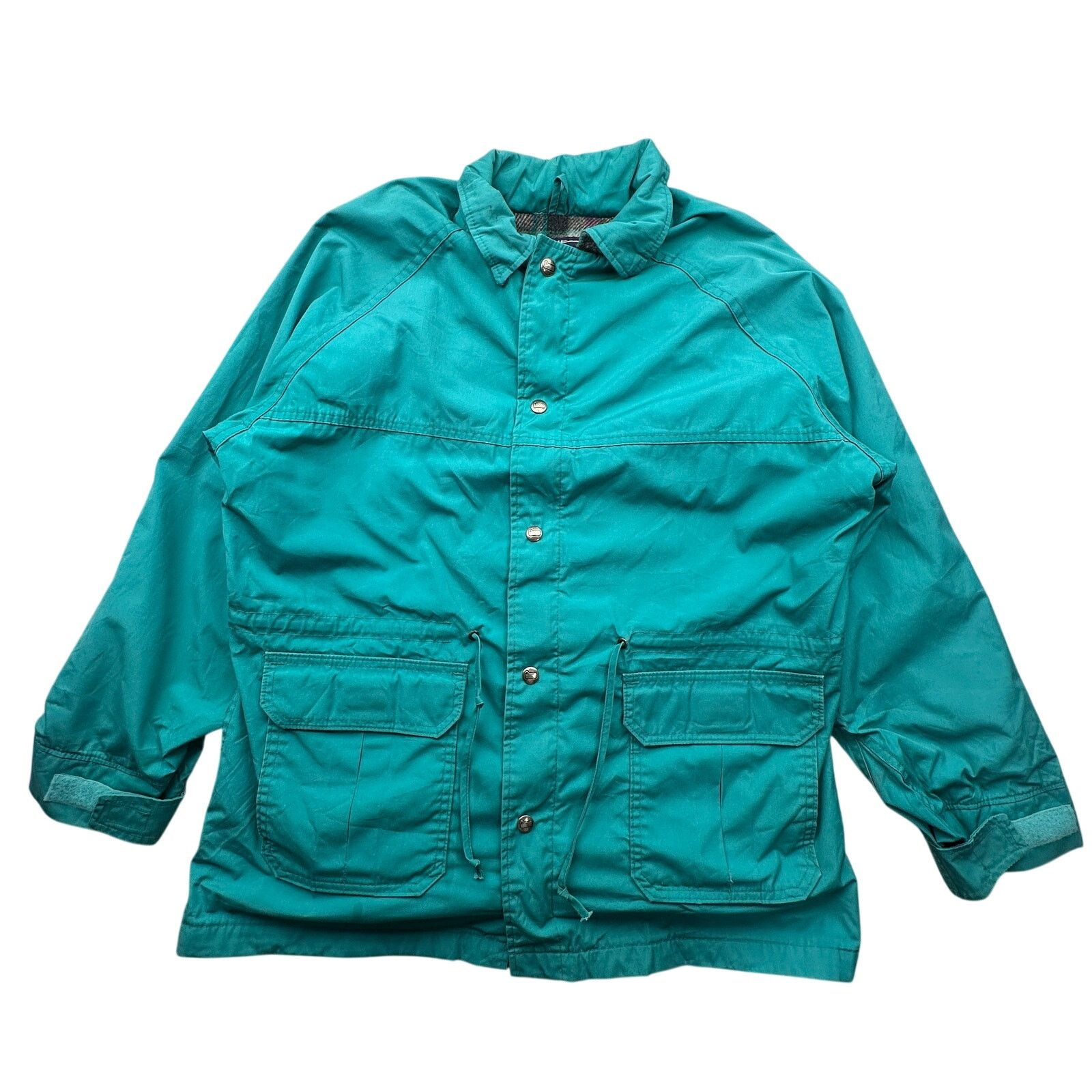 Woolrich Woolen Mills VTG Woolrich Woman Flannel Lined Plaid Parka Womens Large Size L / US 10 / IT 46 - 1 Thumbnail