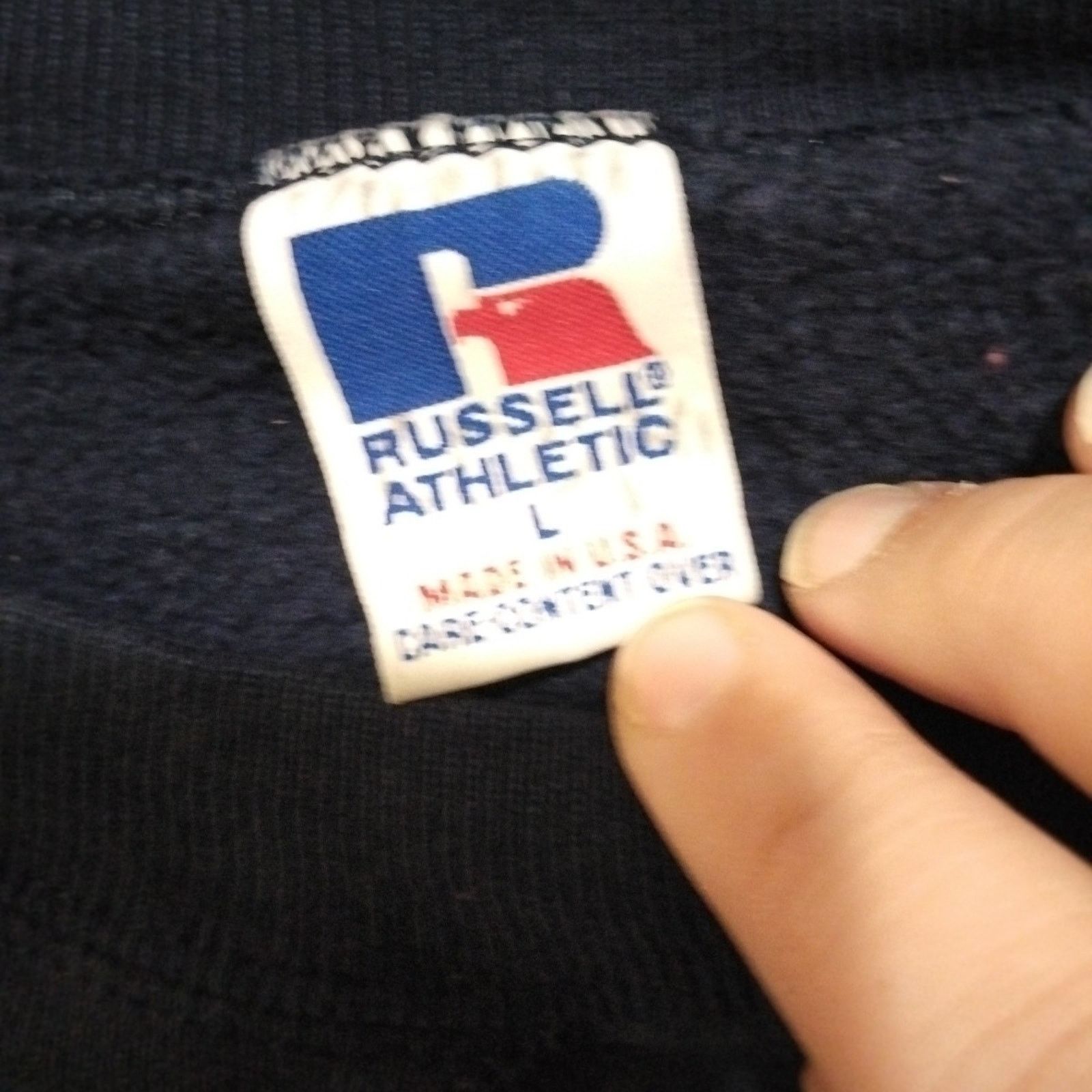 Russell Athletic Illinois Illini x Russell Athletics Sweatshirt Blue Large Size US L / EU 52-54 / 3 - 7 Thumbnail