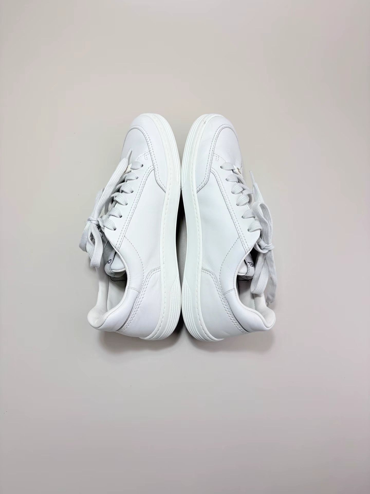 Chanel CHANEL Letter Logo White Shoes K1 Size US 9 / IT 39 - 4 Thumbnail