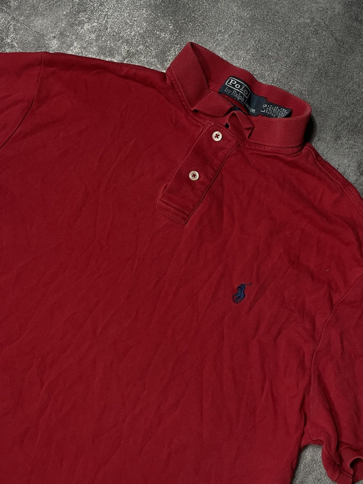Polo Ralph Lauren × Ralph Lauren × Vintage 🔥Offers🔥Polo Ralph Lauren Vintage Y2K Polo Tee Rare Size US L / EU 52-54 / 3 - 2 Thumbnail